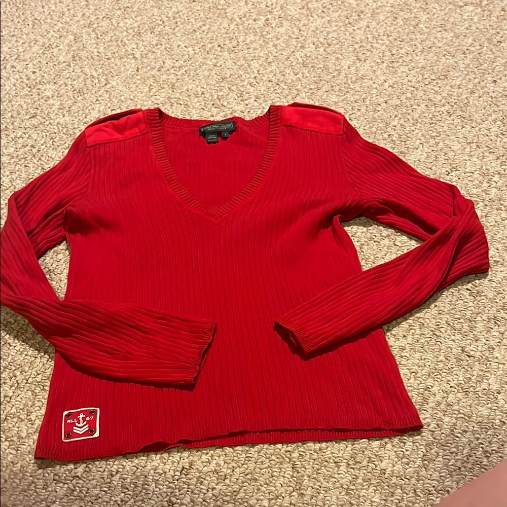Red Lauren Ralph Lauren sweater